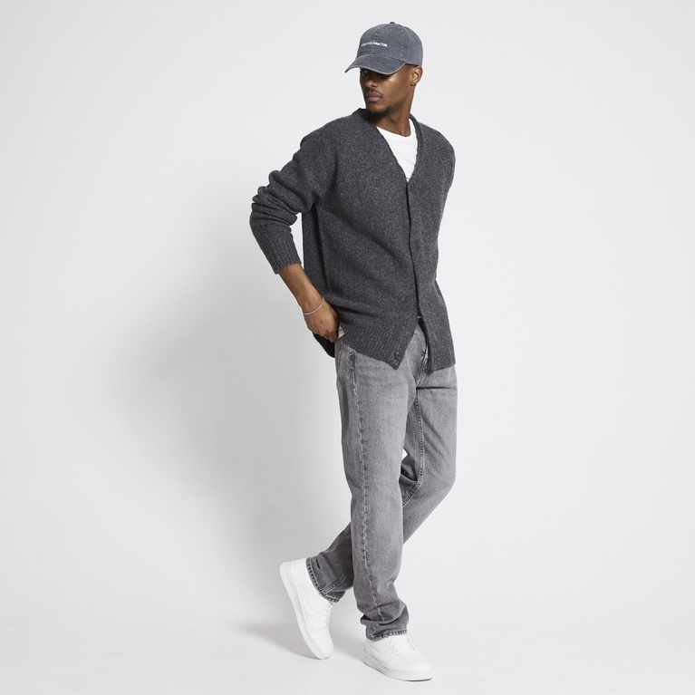 Knit cardigan "David" Grey